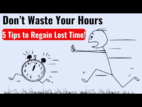 5 Things to Do to Reclaim Your Lost Hours