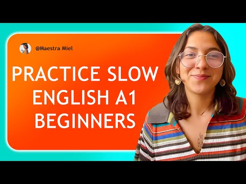Slow English Listening for Beginners - Talking about 👉LANGUAGES