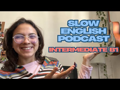SLOW English for Intermediate B2 (with subtitles in spanish)--- talking about 👉Languages